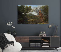 Blind Orion Searching For The Rising Sun by Nicolas Poussin