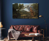 Blind Orion Searching For The Rising Sun by Nicolas Poussin