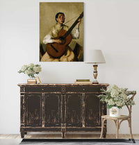 Blind Spanish Singer by Robert Henri