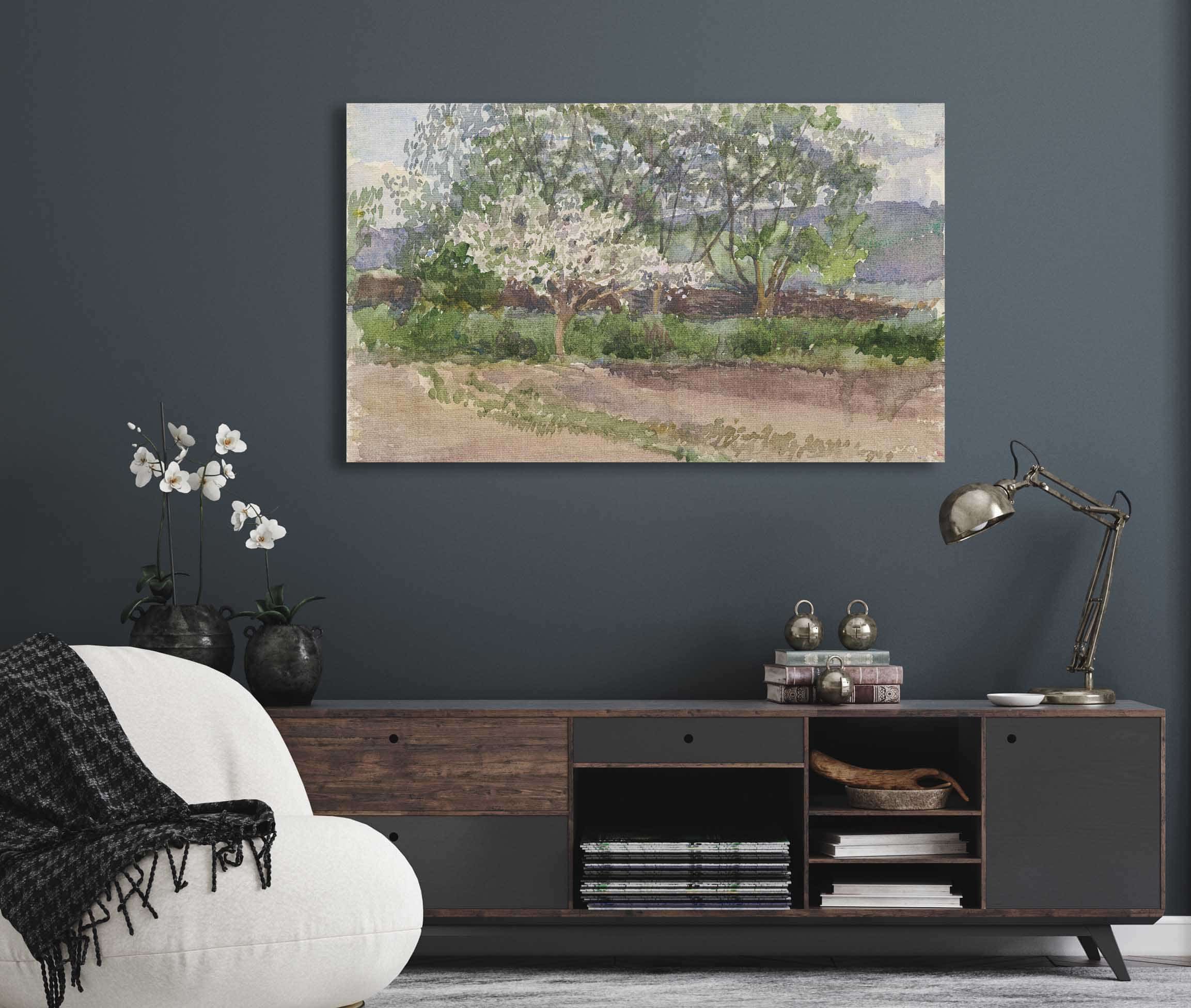 Blooming Tree   by Ladislav Mednyanszky