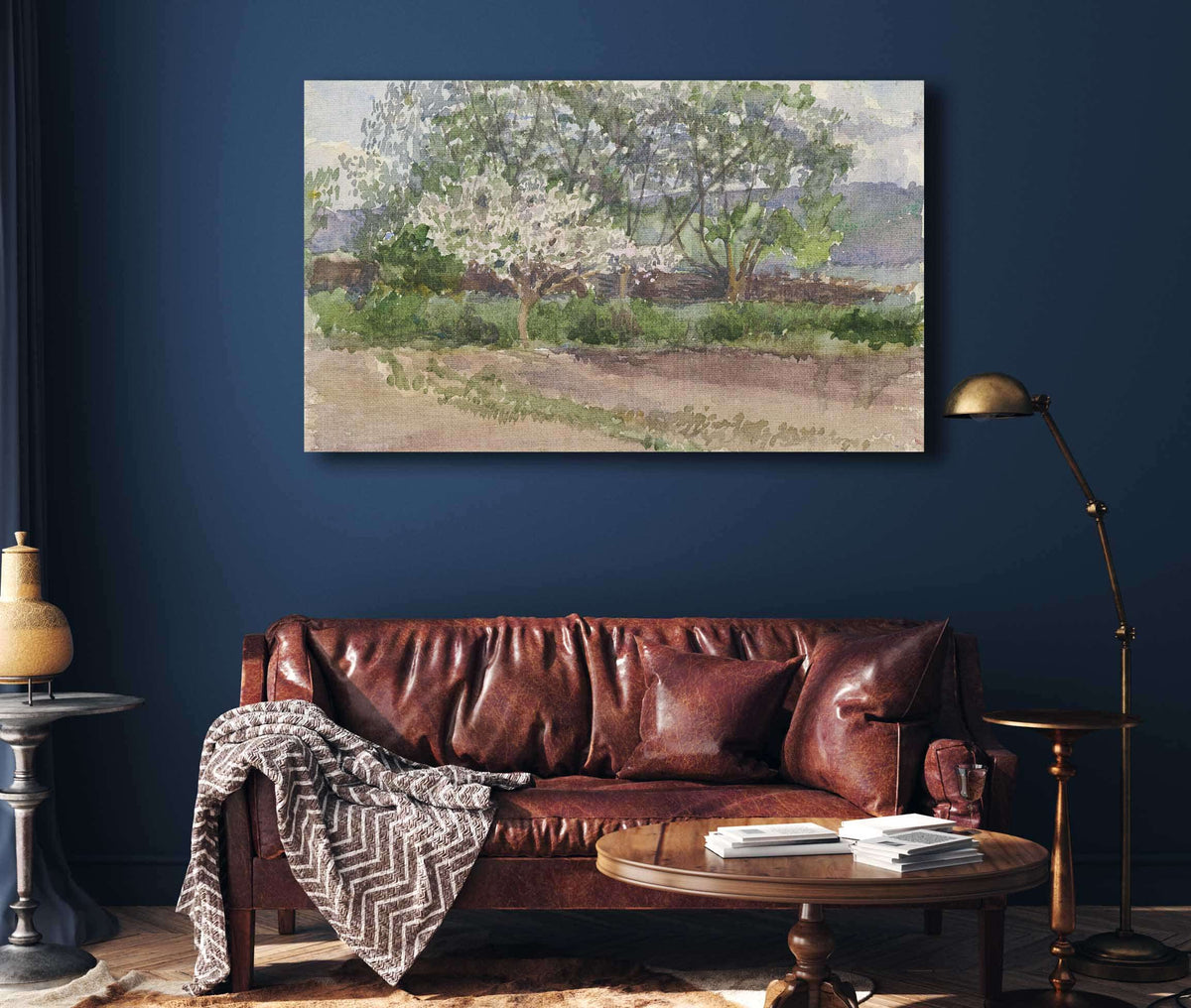 Blooming Tree   by Ladislav Mednyanszky