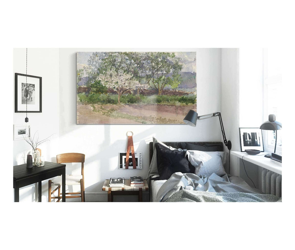 Blooming Tree   by Ladislav Mednyanszky