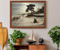 Blow Blow Thou Winter Wind by Sir John Everett Millais