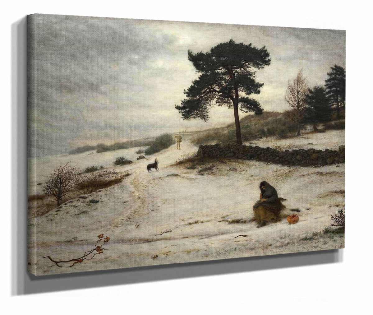 Blow Blow Thou Winter Wind by Sir John Everett Millais