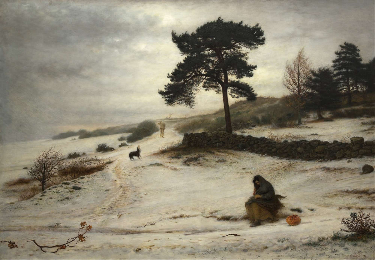 Blow Blow Thou Winter Wind by Sir John Everett Millais