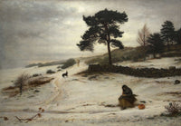 Blow Blow Thou Winter Wind by Sir John Everett Millais
