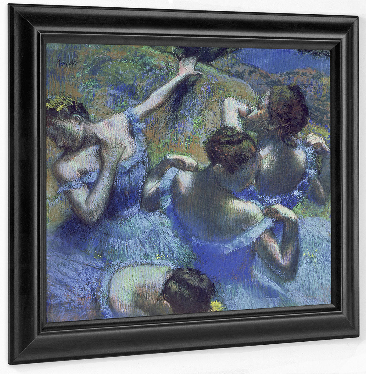 Blue Dancers By Edgar Degas