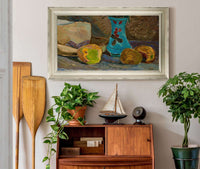 Blue Flower Vase by Zygmunt Waliszewski