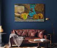 Blue Flower Vase by Zygmunt Waliszewski