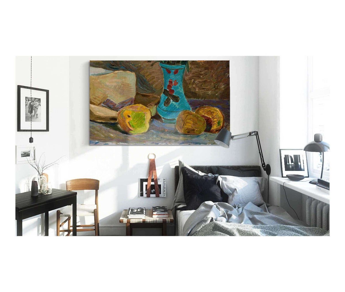 Blue Flower Vase by Zygmunt Waliszewski