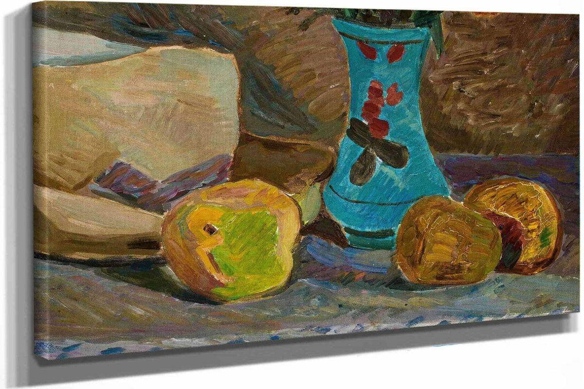 Blue Flower Vase by Zygmunt Waliszewski