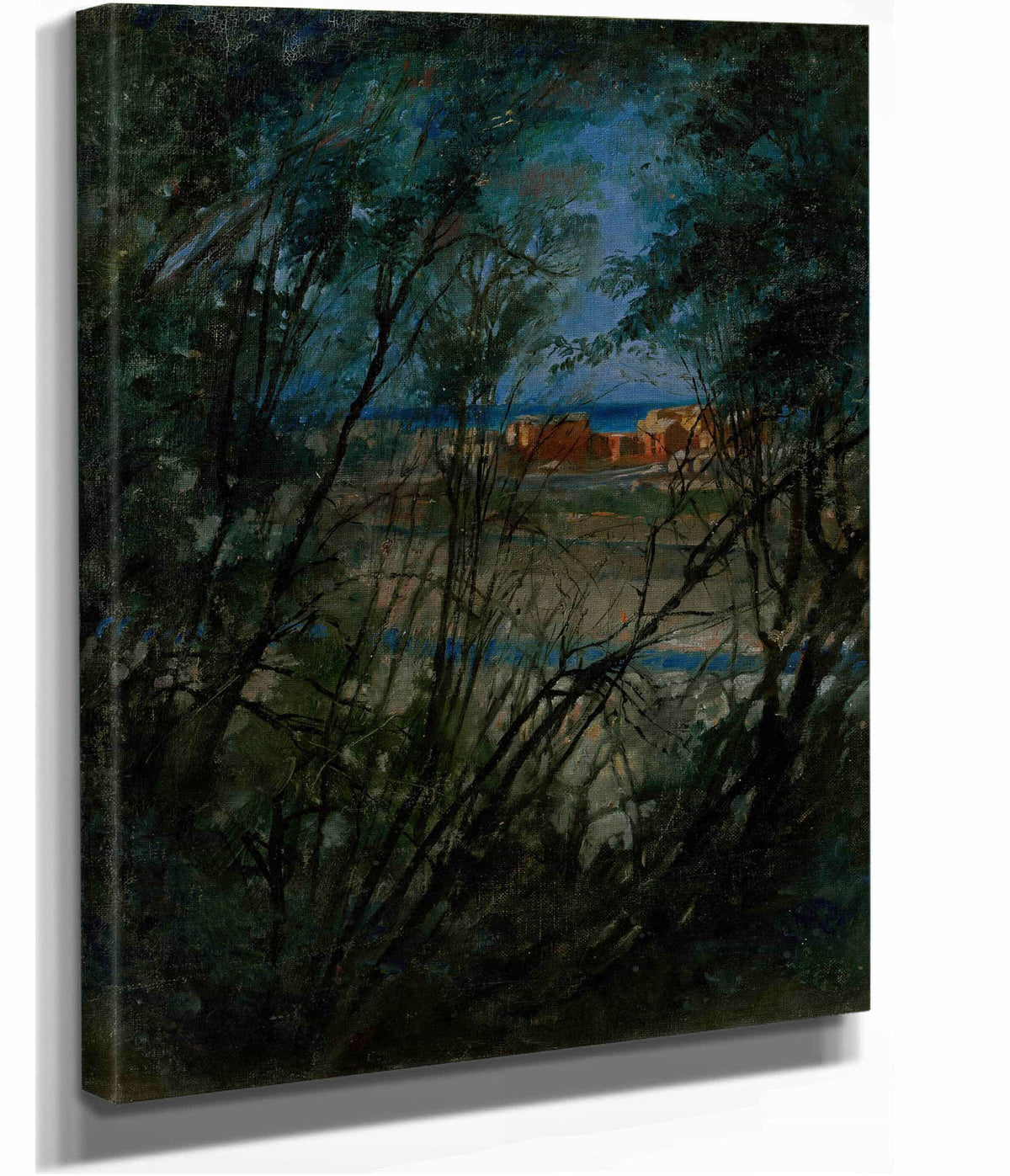 Blue Landscape by Ladislav Mednyanszky