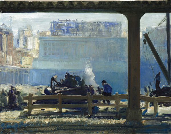 Blue Morning by George Wesley Bellows