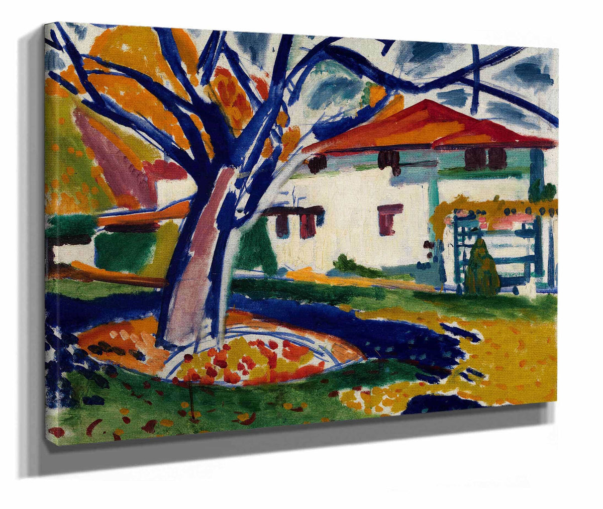 Blue Trees by Henry Lyman Sayen