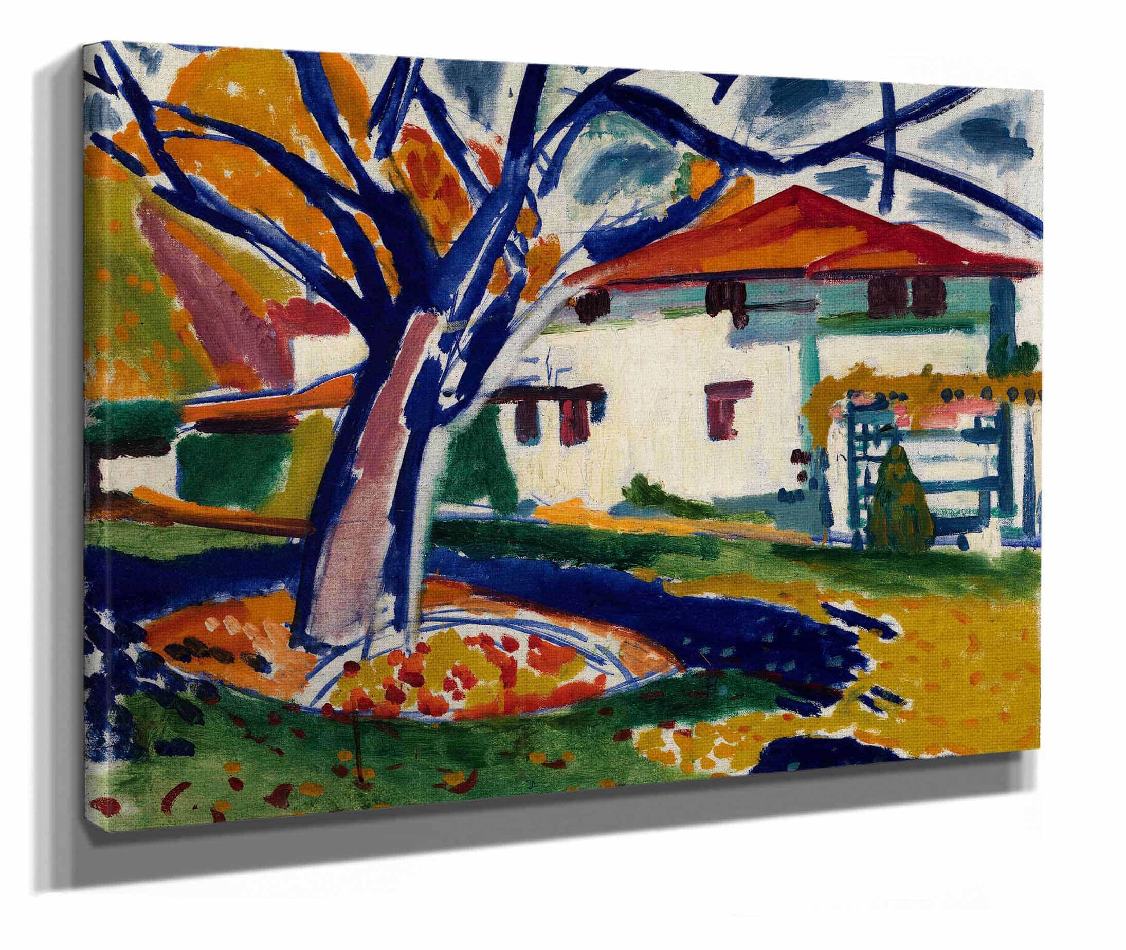 Blue Trees by Henry Lyman Sayen