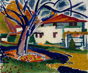 Blue Trees by Henry Lyman Sayen
