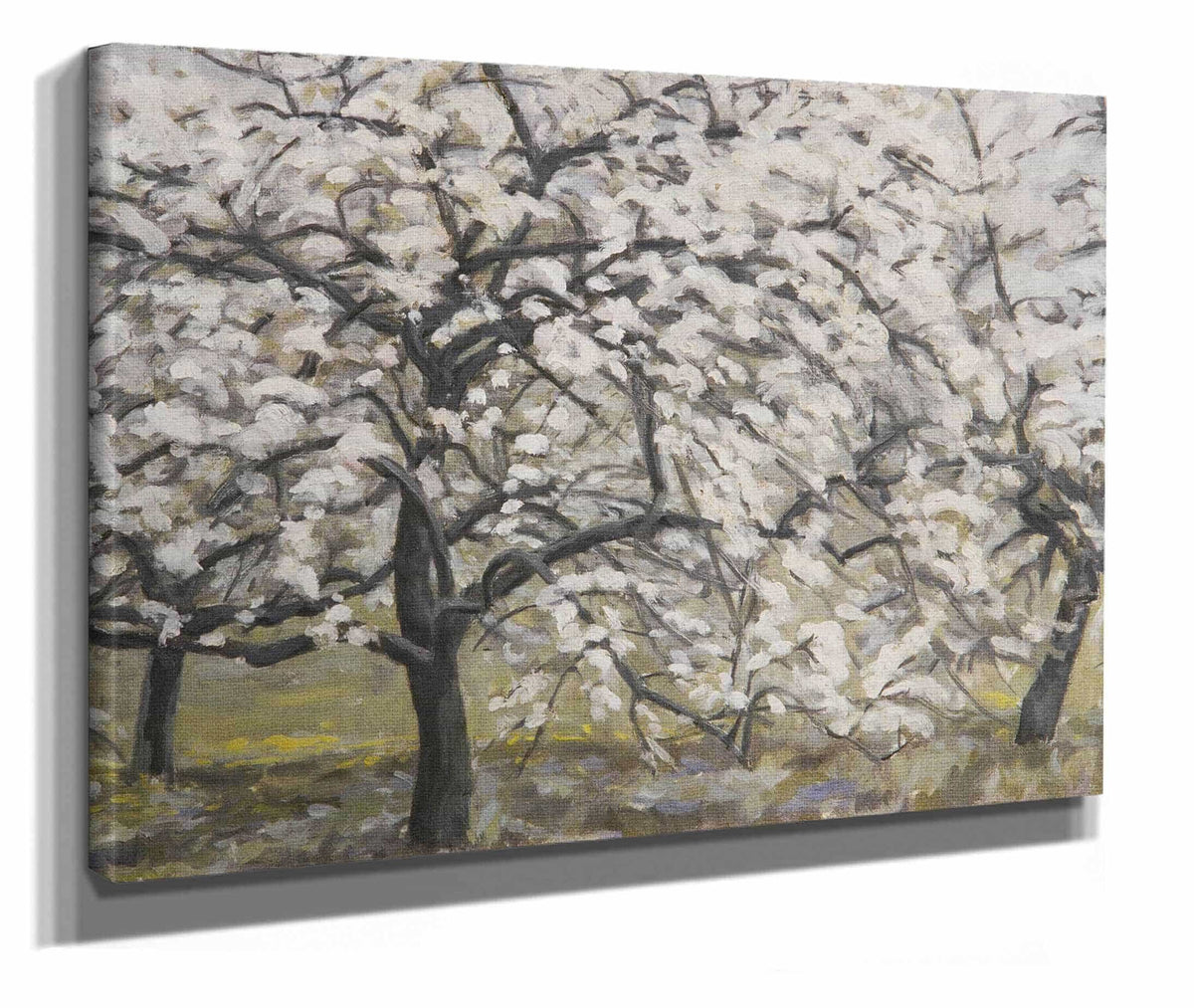 Bluhende Obstbaume by Walther Gamerith