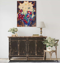 Blumenstillleben Um by Christian Rohlfs