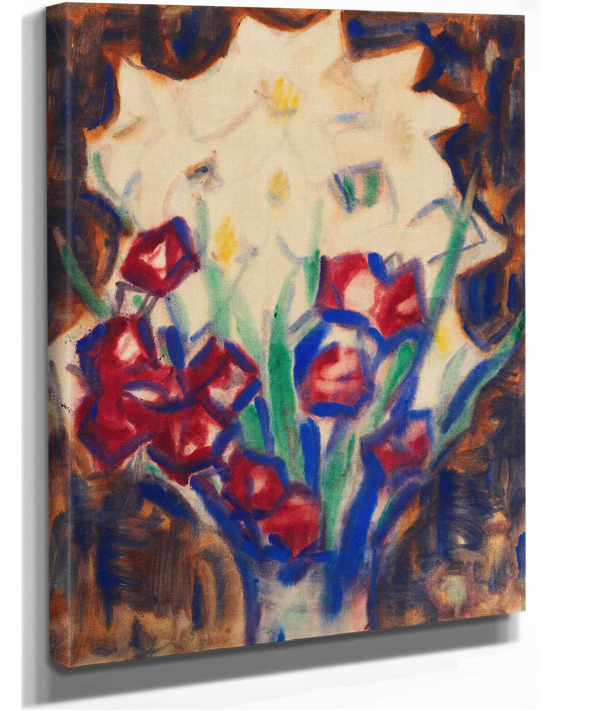 Blumenstillleben Um by Christian Rohlfs