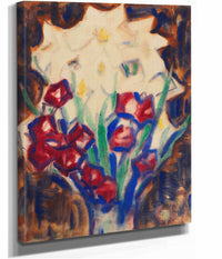 Blumenstillleben Um by Christian Rohlfs