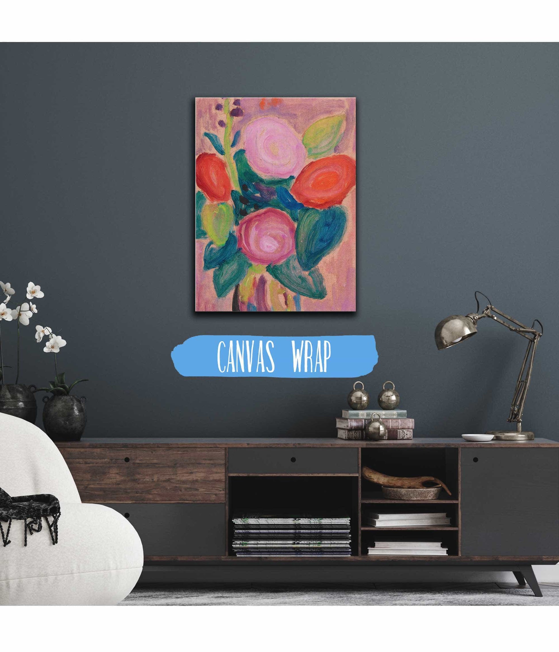 Blumenstrauss In Vase by Alexej Von Jawlensky