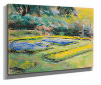 Blumenterrasse Im Wannseegarten Nach Nordwesten by Max Liebermann