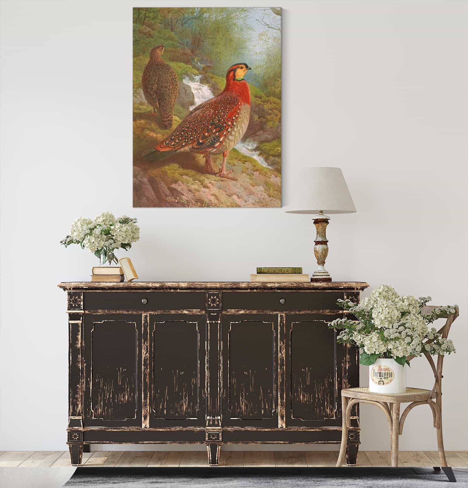 Blyths Tragopan by Archibald Thorburn