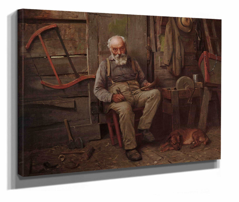 Boat Builder by John George Brown