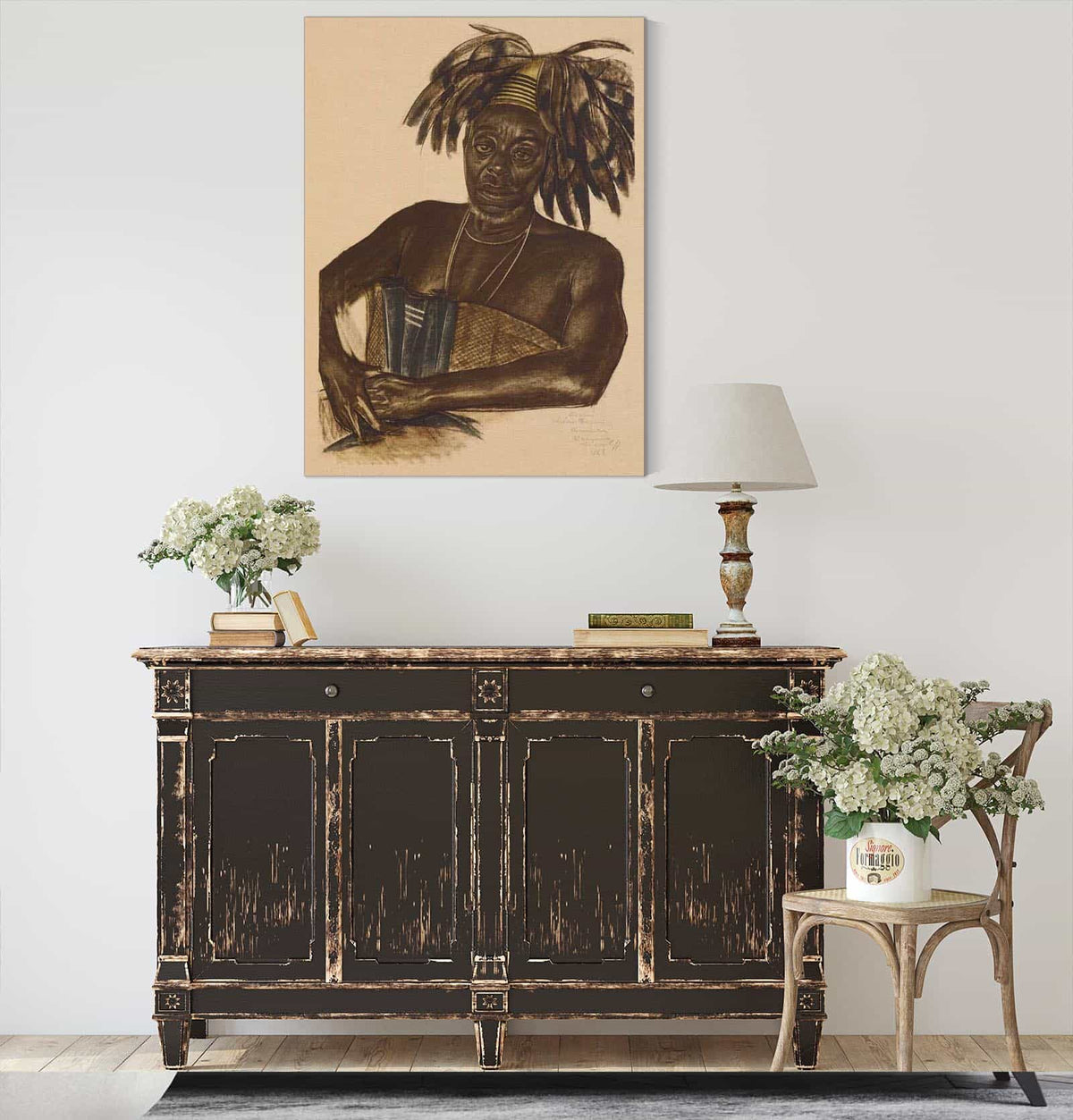 Boemi Chef Avungur Niangara Haut Ouelle by Alexander Evgenievich Yakovlev