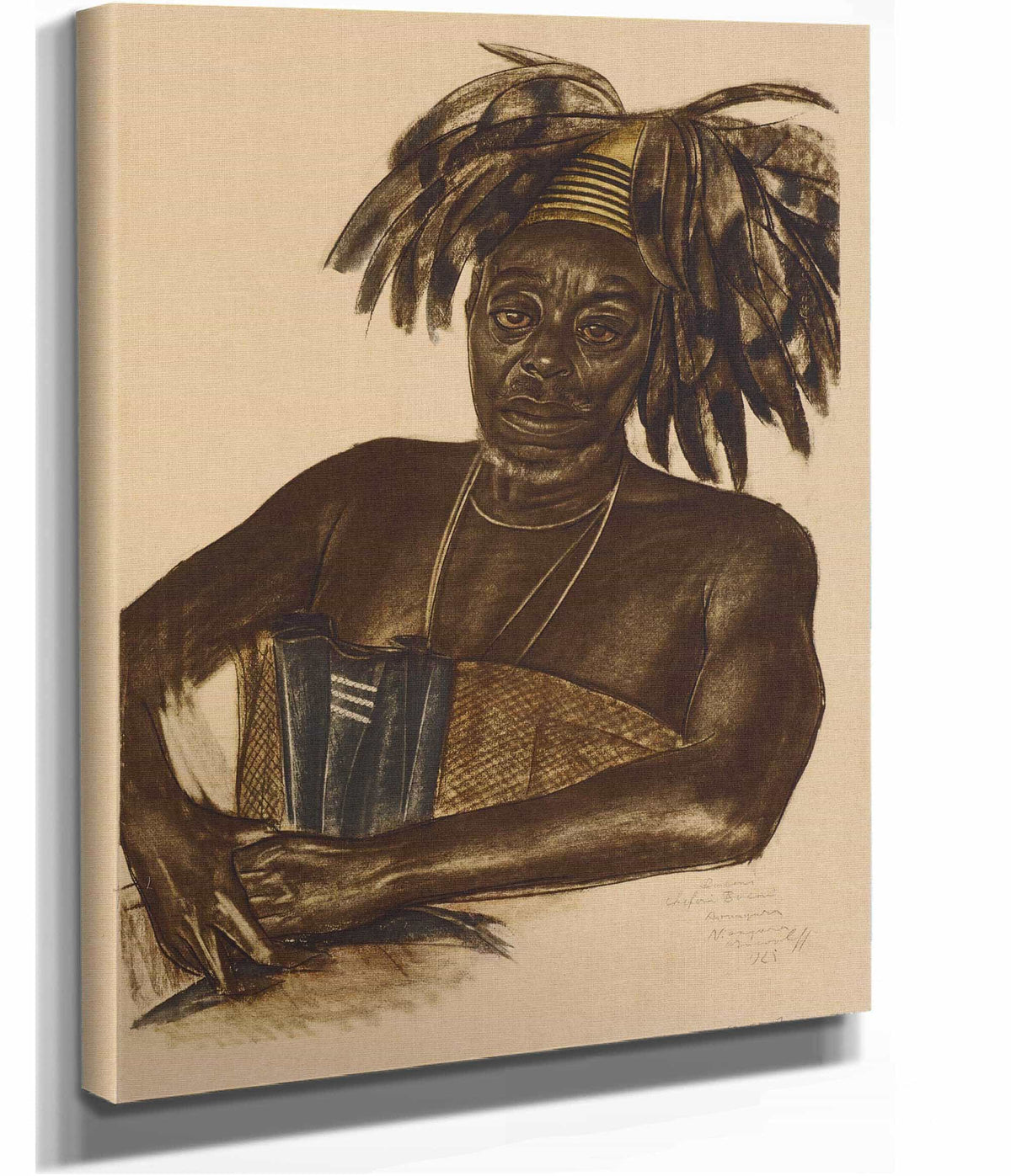 Boemi Chef Avungur Niangara Haut Ouelle by Alexander Evgenievich Yakovlev