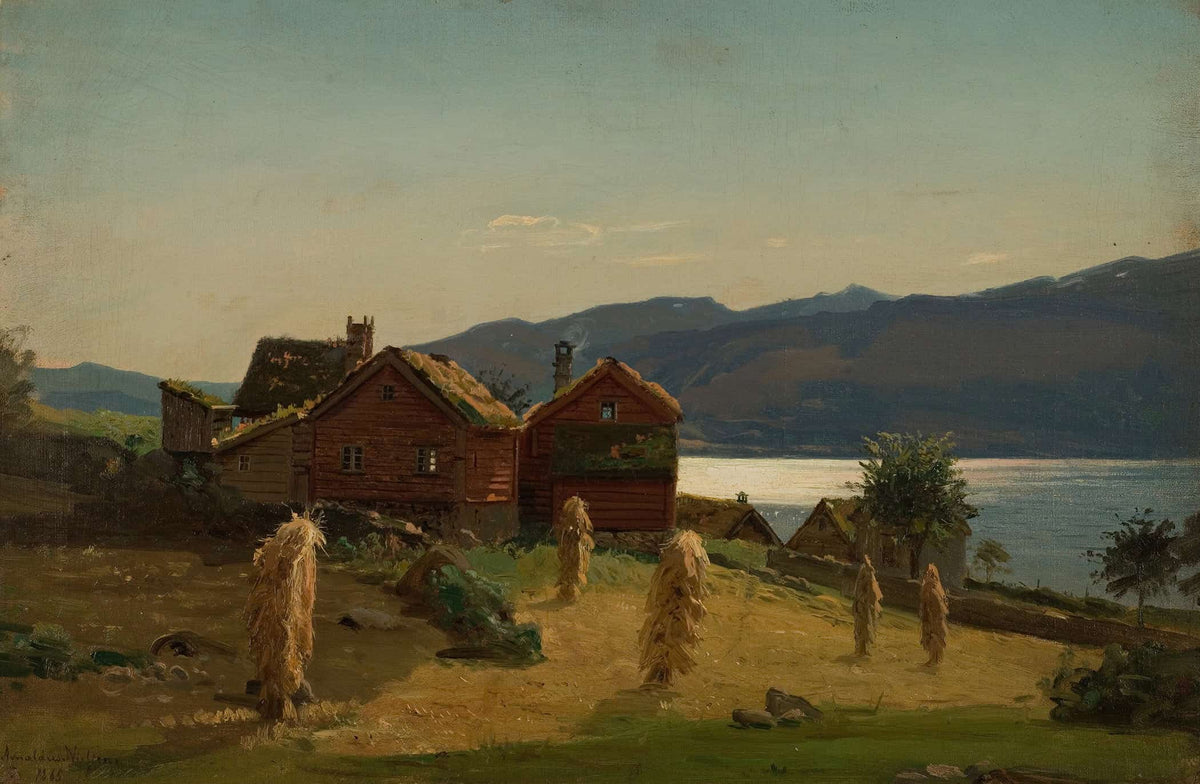 Bondestuer Balestrand By Amaldus Nielsen
