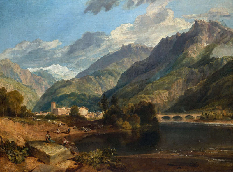Bonneville Savoy by Joseph Mallord William Turner