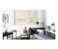 Boomgroep Bij Een Weg  by Jozef Israels