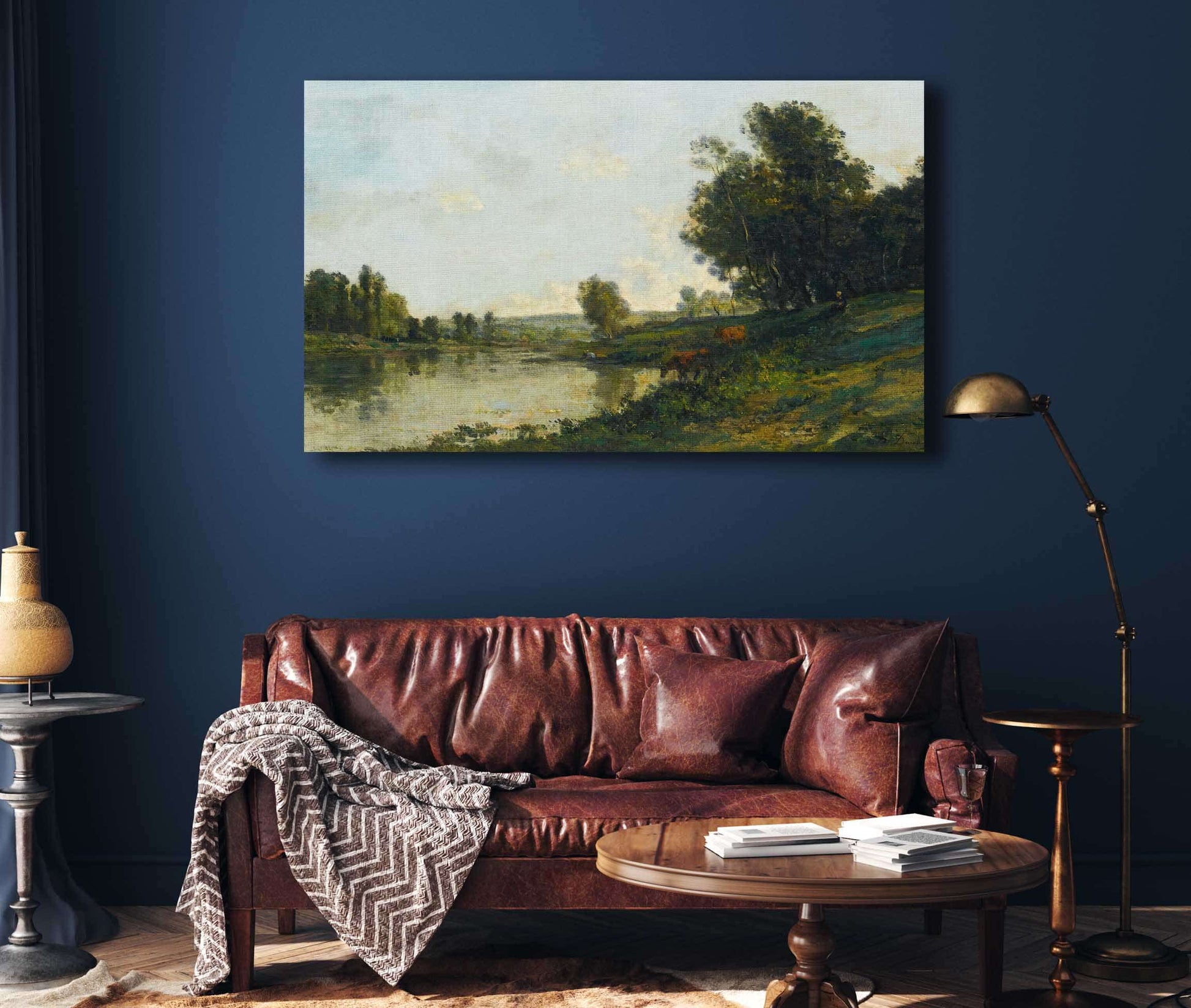 Bord De Loise by Charles Francois Daubigny