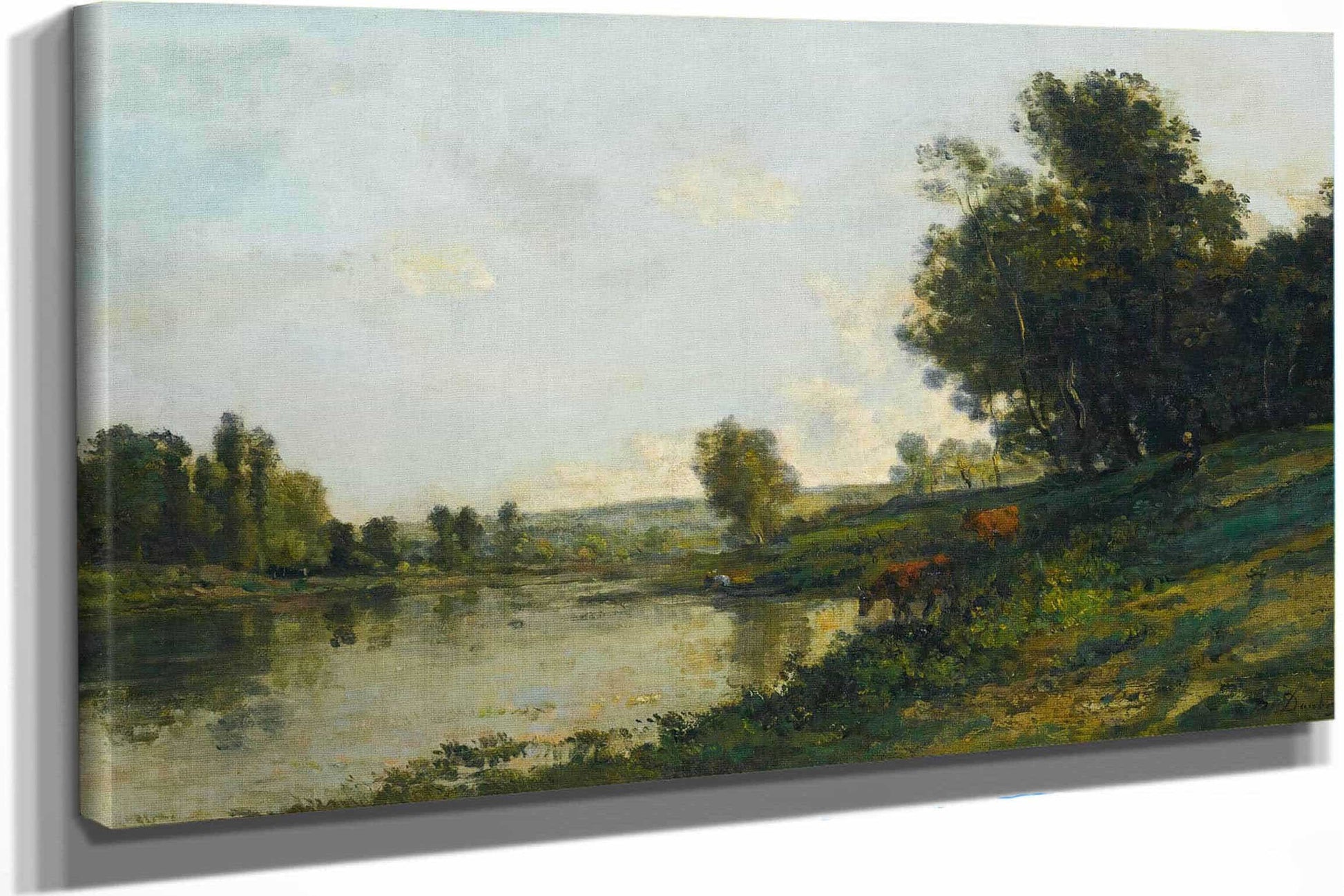 Bord De Loise by Charles Francois Daubigny