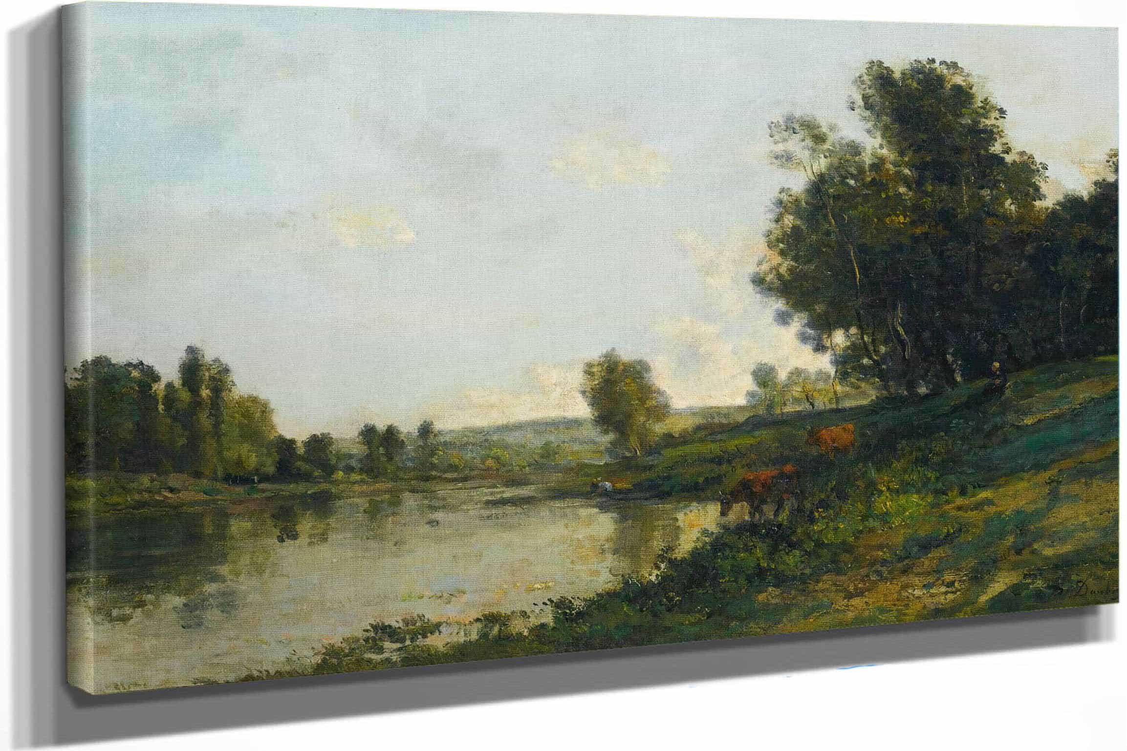 Bord De Loise by Charles Francois Daubigny