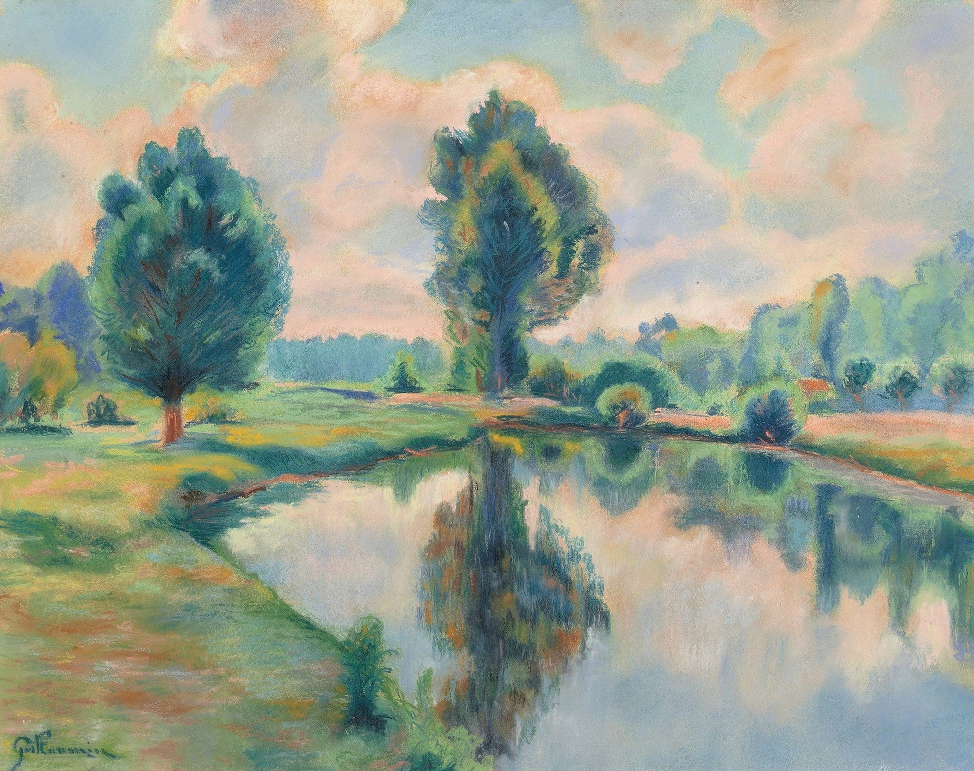 Bord De Riviere by Armand Guillaumin