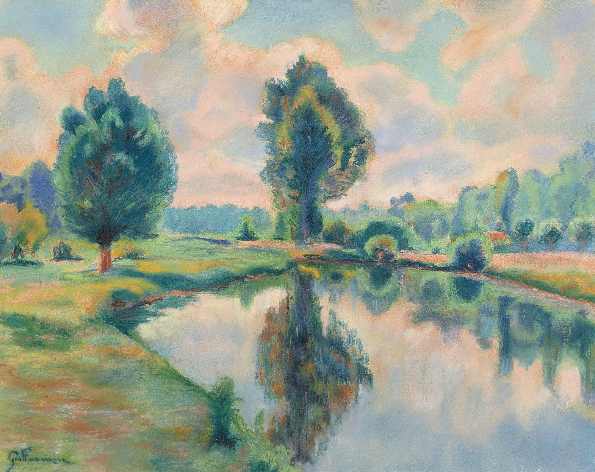 Bord De Riviere by Armand Guillaumin