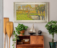 Bords De Lepte A Eragny by Camille Pissarro