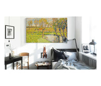 Bords De Lepte A Eragny by Camille Pissarro