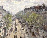 Bords De Loise A Pontoise Banks Of The Oise At Pontoise by Camille Pissarro