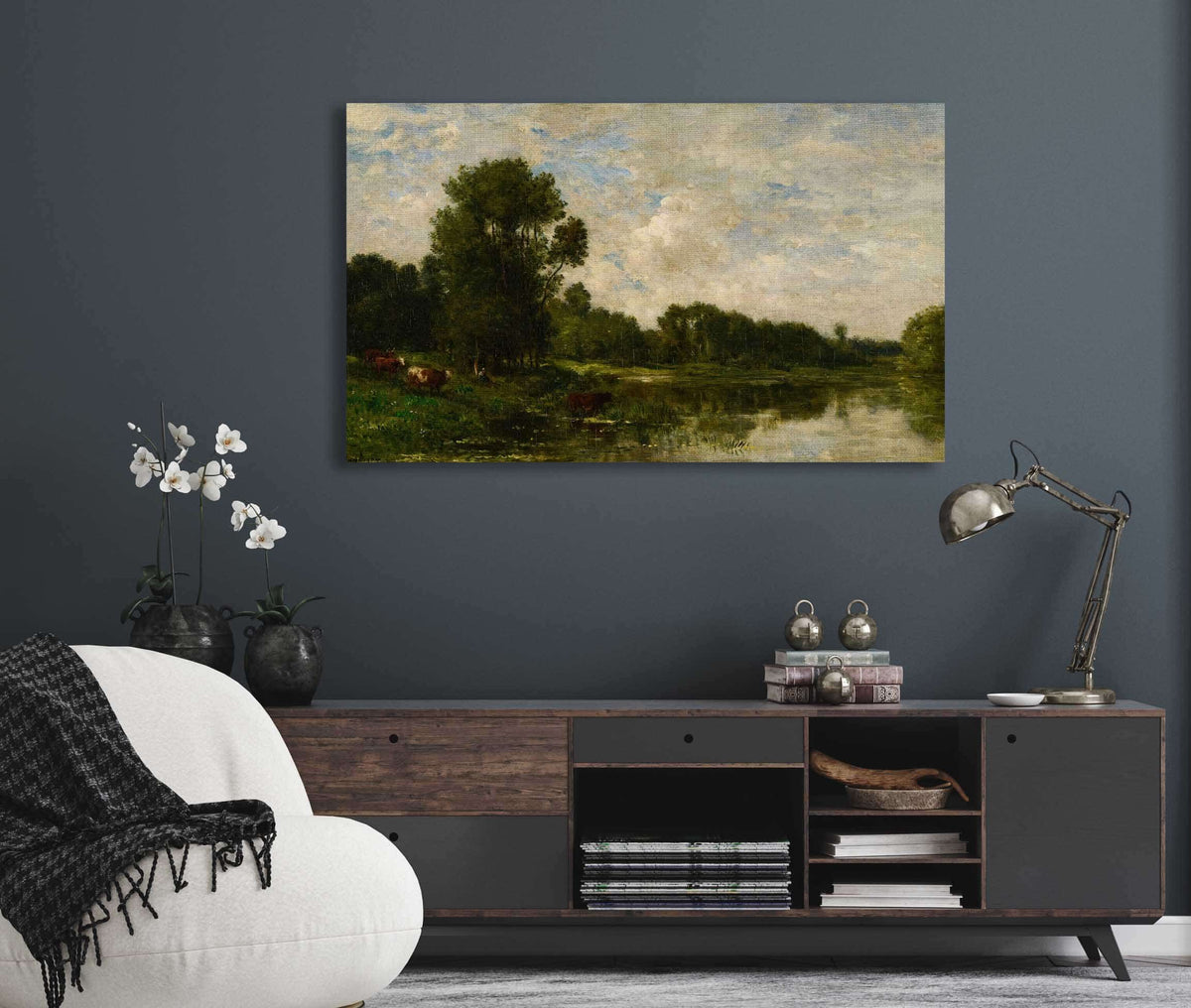 Bords De Loise by Charles Francois Daubigny