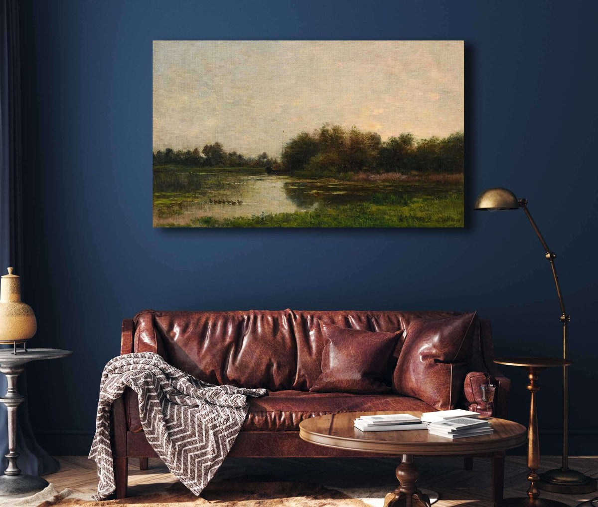 Bords De Loise by Charles Francois Daubigny