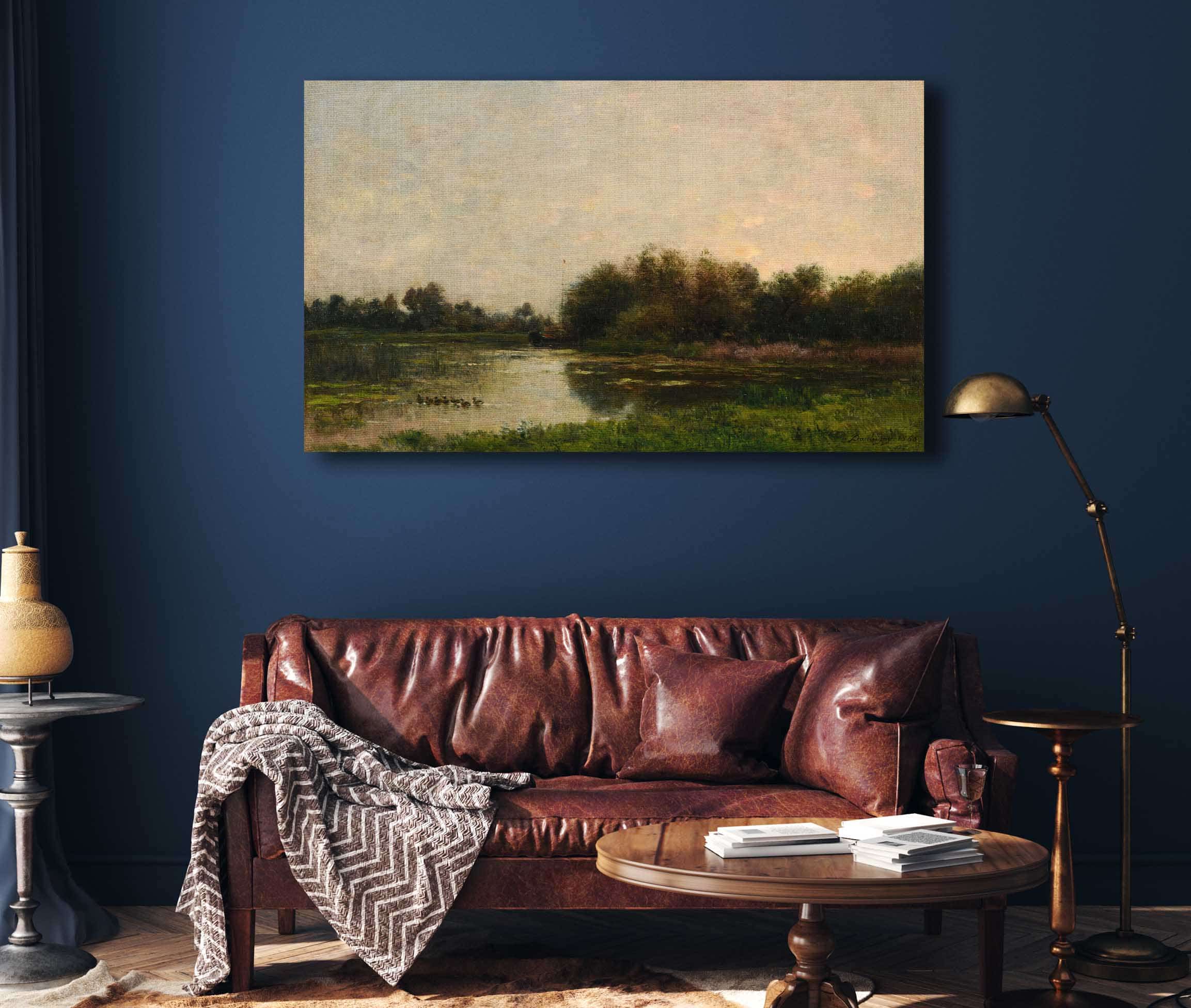 Bords De Loise by Charles Francois Daubigny