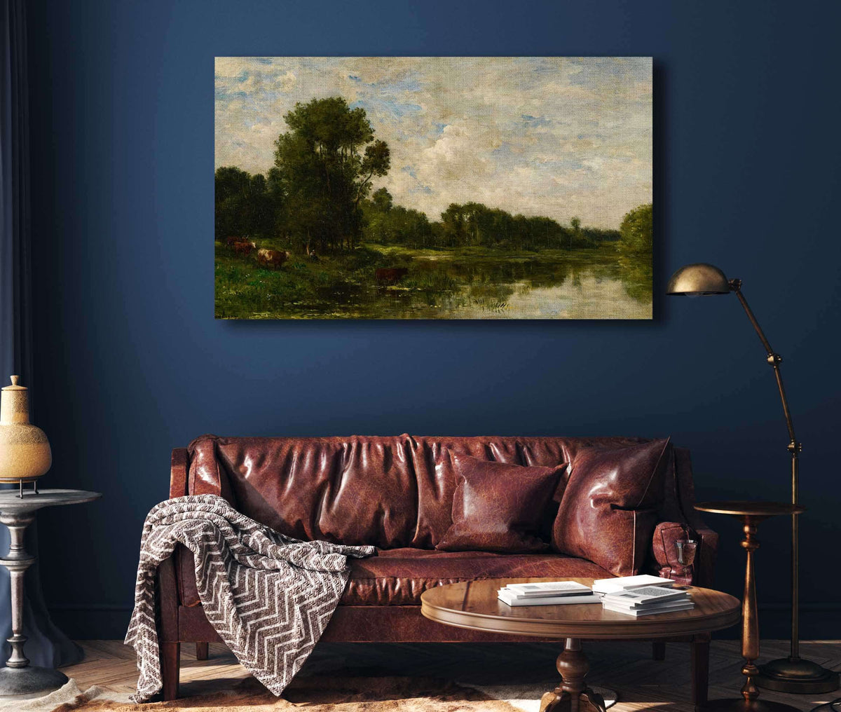 Bords De Loise by Charles Francois Daubigny