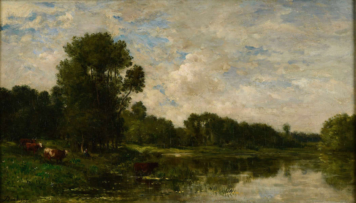 Bords De Loise by Charles Francois Daubigny