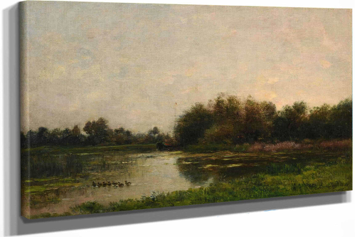 Bords De Loise by Charles Francois Daubigny