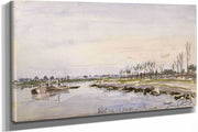 Bords De Riviere by Johan Barthold Jongkind