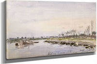 Bords De Riviere by Johan Barthold Jongkind