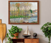 Bords Du Loing A Moret by Camille Pissarro